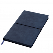 Ежедневник In Velour недатированный, синий