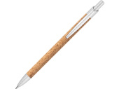 Шариковая ручка из пробки и алюминия NATURA (натуральный)