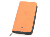 Кошелек с зарядным устройством, 4 000 mAh (оранжевый)