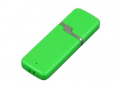 USB 2.0- флешка на 32 Гб с оригинальным колпачком (зеленый)