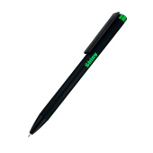 Ручка металлическая Slice Soft - Зеленый FF