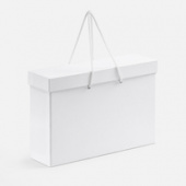 Коробка Handgrip, горизонтальная, белая