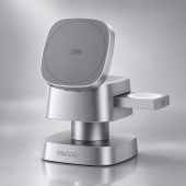 Беспроводное ЗУ 3 в 1, Qi2.2 25W Glow Ligh (бронзовый)