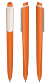 Ручка Torsion/P02 Pigra 02 Matt Premec, оранжевый, белый клип