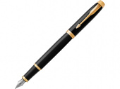 Ручка перьевая Parker IM Core Black GT (черный, золотистый)
