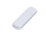 USB 2.0- флешка на 64 Гб с цветными вставками (белый)