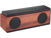 Динамик Native Wooden Bluetooth® (черный, коричневый)