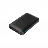 Внешний аккумулятор с цветной подсветкой Ancor Max 5000 mAh, черный