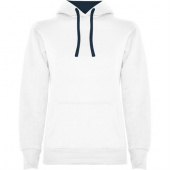 Толстовка URBAN WOMAN женская, БЕЛЫЙ/МОРСКОЙ СИНИЙ 2XL