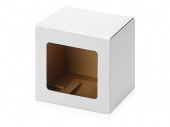 Коробка для кружки с окном (белый)