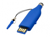 USB-флешка на 2 Гб со стилусом (синий)