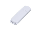 USB 2.0- флешка на 32 Гб с цветными вставками (белый)