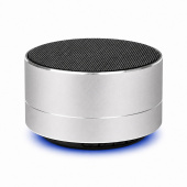 Беспроводная Bluetooth колонка MuzOn, серебристая