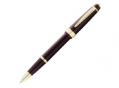 Ручка-роллер Bailey Light Polished Burgundy Resin and Gold Tone (бургунди)