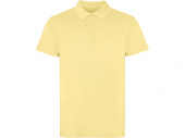 Рубашка поло Cobain, унисекс (желтый выстиранный)
