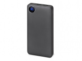 Внешний аккумулятор Mild, металлик soft-touch, 10 000 mAh (серый)