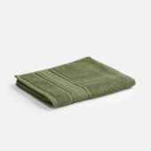 Полотенце махровое Terrychic, среднее, зеленое