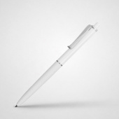 Ручка пластиковая soft-touch шариковая Plane (белый)