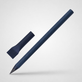 Вечный карандаш из переработанной бумаги Recycled pencil (темно-синий, темно-синий)