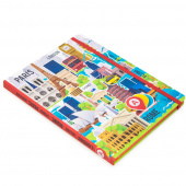 Записная книжка в клетку 15.5x21 Город R1-2441144