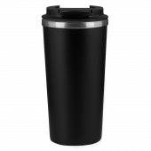 Термокружка вакуумная Палермо (Palermo), черная