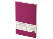 Ежедневник недатированный А5 Megapolis Velvet Flex (розовый)