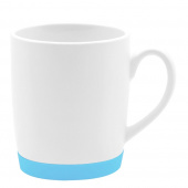 Кружка Make Me To Go, белая/голубая