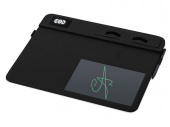 Многофункциональный коврик для мыши Multi Pad с беспроводной зарядкой и LCD экраном, 10 Вт (черный) Многофункциональный коврик для мыши Multi Pad с беспроводной зарядкой и LCD экраном, 10 Вт (черный)