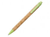 Ручка шариковая Midar (зеленое яблоко, бежевый)