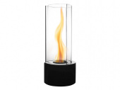 Биокамин с вьющимся пламенем Dance of flame (черный)