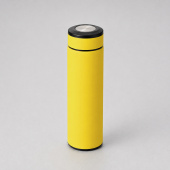 Вакуумный термос Vacuum Flask C1, soft touch, 420мл (желтый)