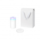Подарочный набор Crystal, Auris, белый (увлажнитель воздуха, зарядное устройство)