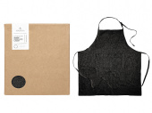 Фартук из переработанных материалов (черный)