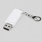 USB 3.0- флешка промо Варуна на 256 ГБ с поворотным механизмом (белый)