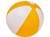 Пляжный мяч Bora (белый, желтый)
