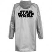 Дождевик Star Wars, серебристый