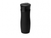 Вакуумная герметичная термокружка Streamline с покрытием soft-touch (черный)