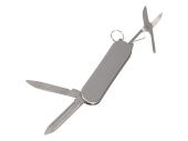 Мультитул-складной нож 3-в-1 Talon (натуральный, металлик)