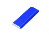 USB 3.0- флешка на 32 Гб с оригинальным двухцветным корпусом (синий, белый)