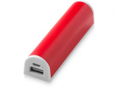 Портативное зарядное устройство Stuck on You, 2200 mAh (красный, белый)