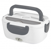 Ланчбокс с подогревом Yummybox, серый