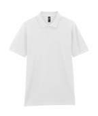 Футболка поло PREMIUM COTTON ADULT DOUBLE PIQUE, БЕЛЫЙ XL