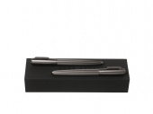 Подарочный набор: ручка перьевая, ручка-роллер (графит)