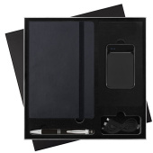 Подарочный набор Latte BtoBook/Alt/Starlight  (Ежедневник недат А5, Ручка, Power Bank)