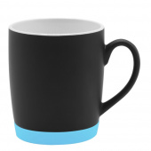 Кружка Make Me To Go, чёрная/голубая