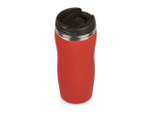 Термокружка Double wall mug С1 soft-touch, 350 мл (красный)
