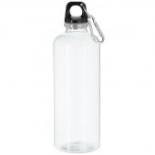 Бутылка пластиковая для воды Clipster, белый