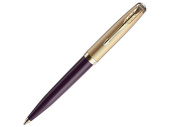 Ручка шариковая Parker 51 Deluxe (фиолетовый, золотистый)