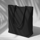 Сумка из хлопка Carryme 105, 105 г/м2 (черный)