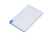 Внешний аккумулятор  в форме карты Trunk, 2500 mAh (синий)